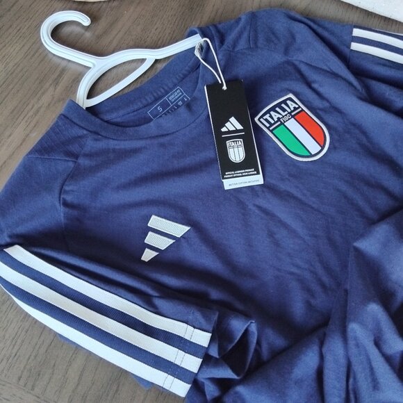 ADIDAS - Italy Soccer Jersey - size Small - regular fit - Picture 1 of 4